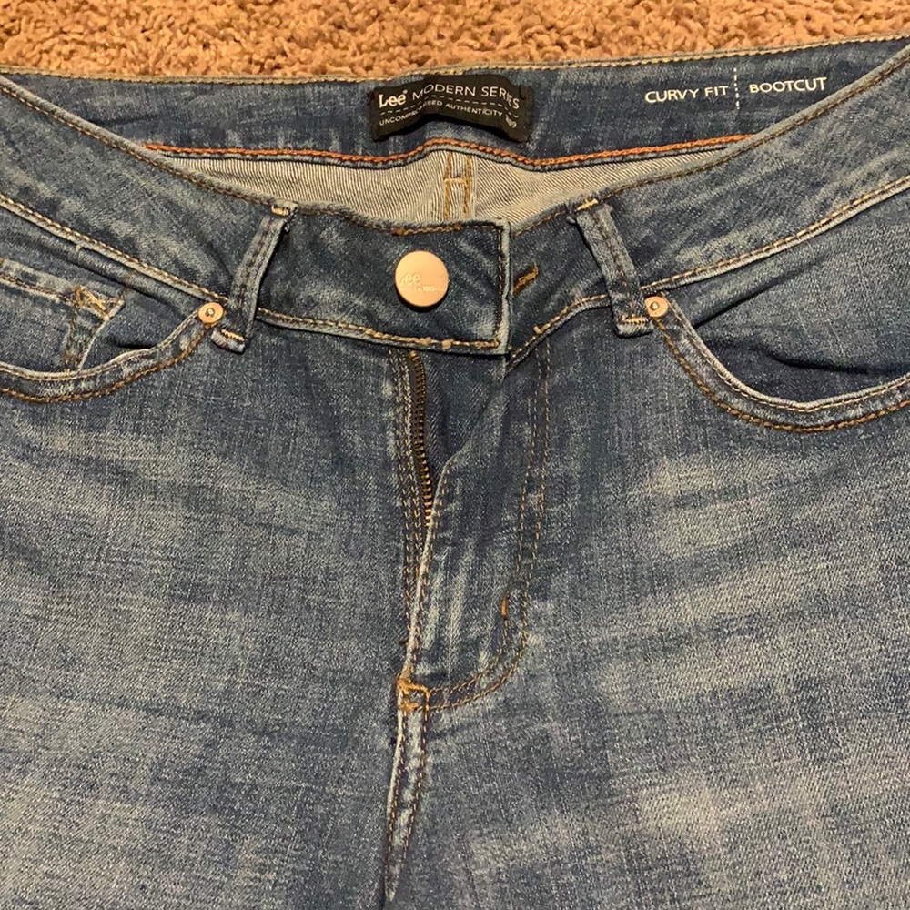 Bootcut jeans curvy fit